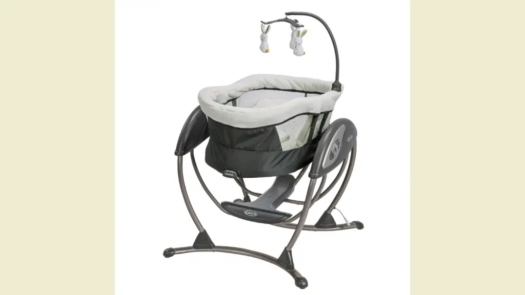 DuoGlider: The Gliding Swing Bassinet by Graco